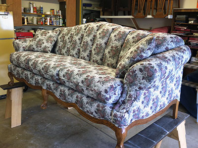 Sofa Upholstery Service After Photo